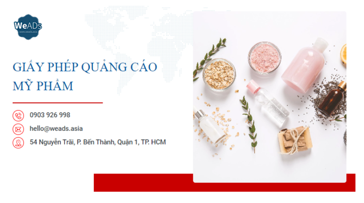 Cùng Weads Asia tìm hiểu về loại thủ tục xin giấy phép quảng cáo mỹ phẩm (Giấy xác nhận quảng cáo mỹ phẩm)