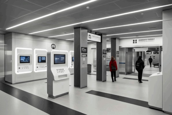 Hình thức quảng cáo trong ga Metro