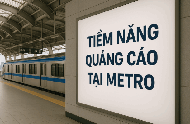 Tiềm năng quảng cáo tại Metro