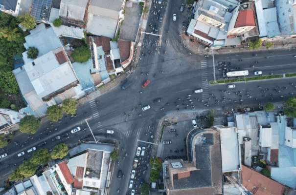 Nút giao đường Mậu Thân - 3/2 - Trần Hưng Đạo