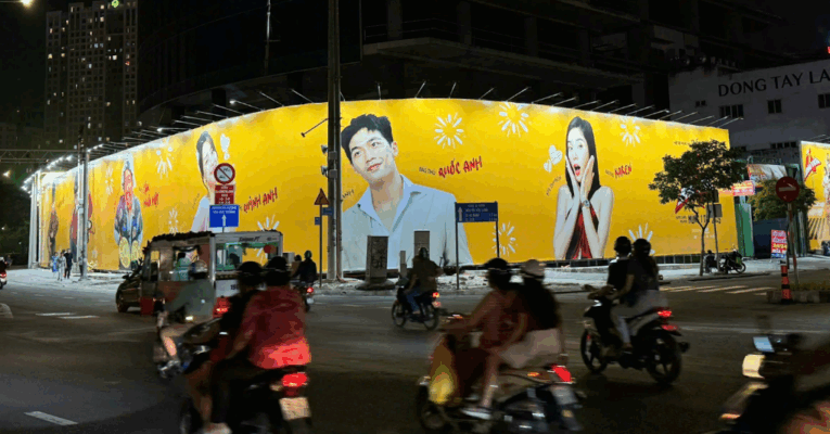 Hàng rào quảng cáo thân thiện